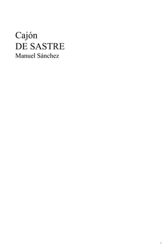 Cajón de Sastre
