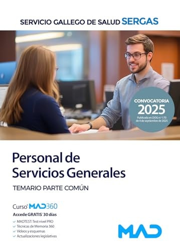 Personal de Servicios Generales del Servicio Gallego de Salud (SERGAS). Temario Parte Común