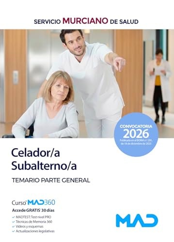Celador/Subalterno del Servicio Murciano de Salud. Temario General