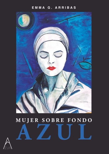 MUJER SOBRE FONDO AZUL (Spanish Edition)