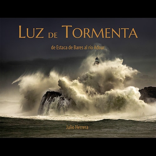Luz de tormenta de Estaca de Bares al río Adour