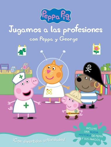 Jugando a ser mayor con Peppa y George