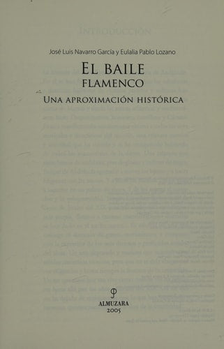 El baile flamenco una aproximación histórica