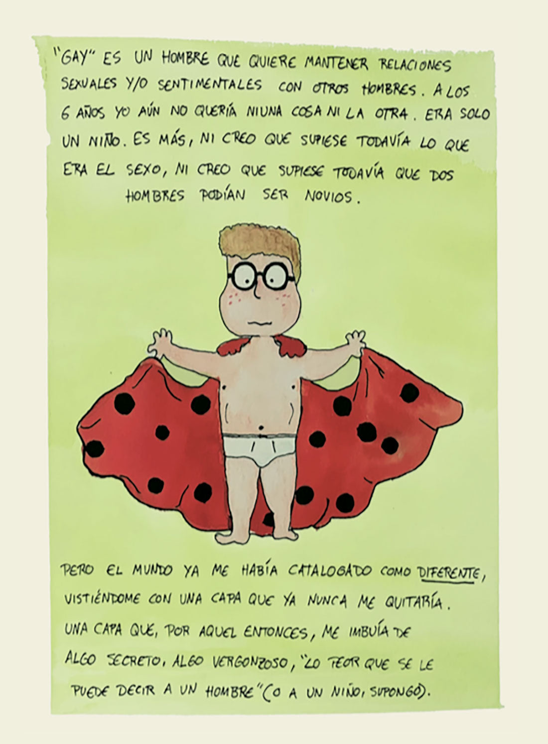 Mariquita: Una historia autobiográfica sobre la homofobia