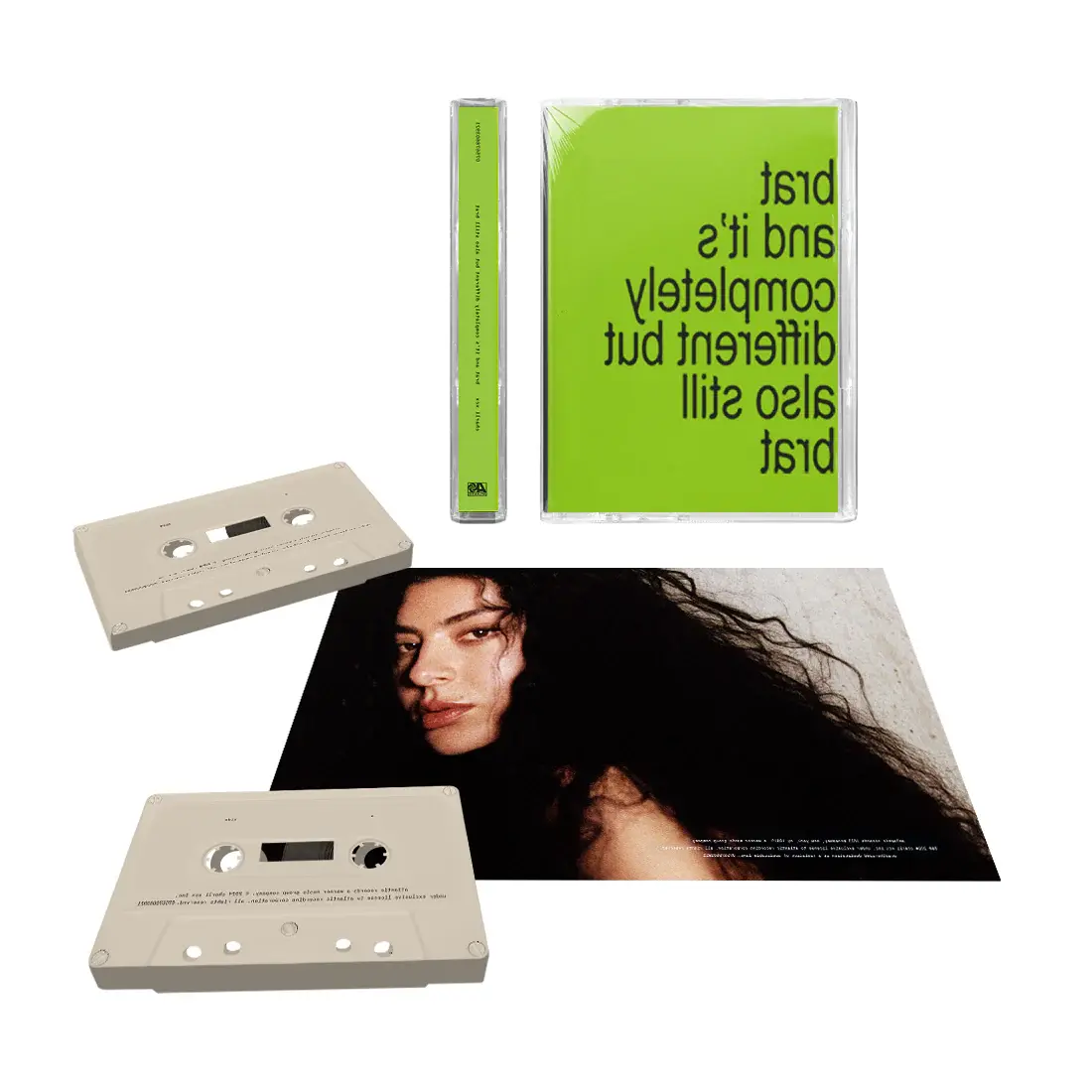 Brat and It's Completely Different but Also Still Brat (2 cassette set) – Plastic Books