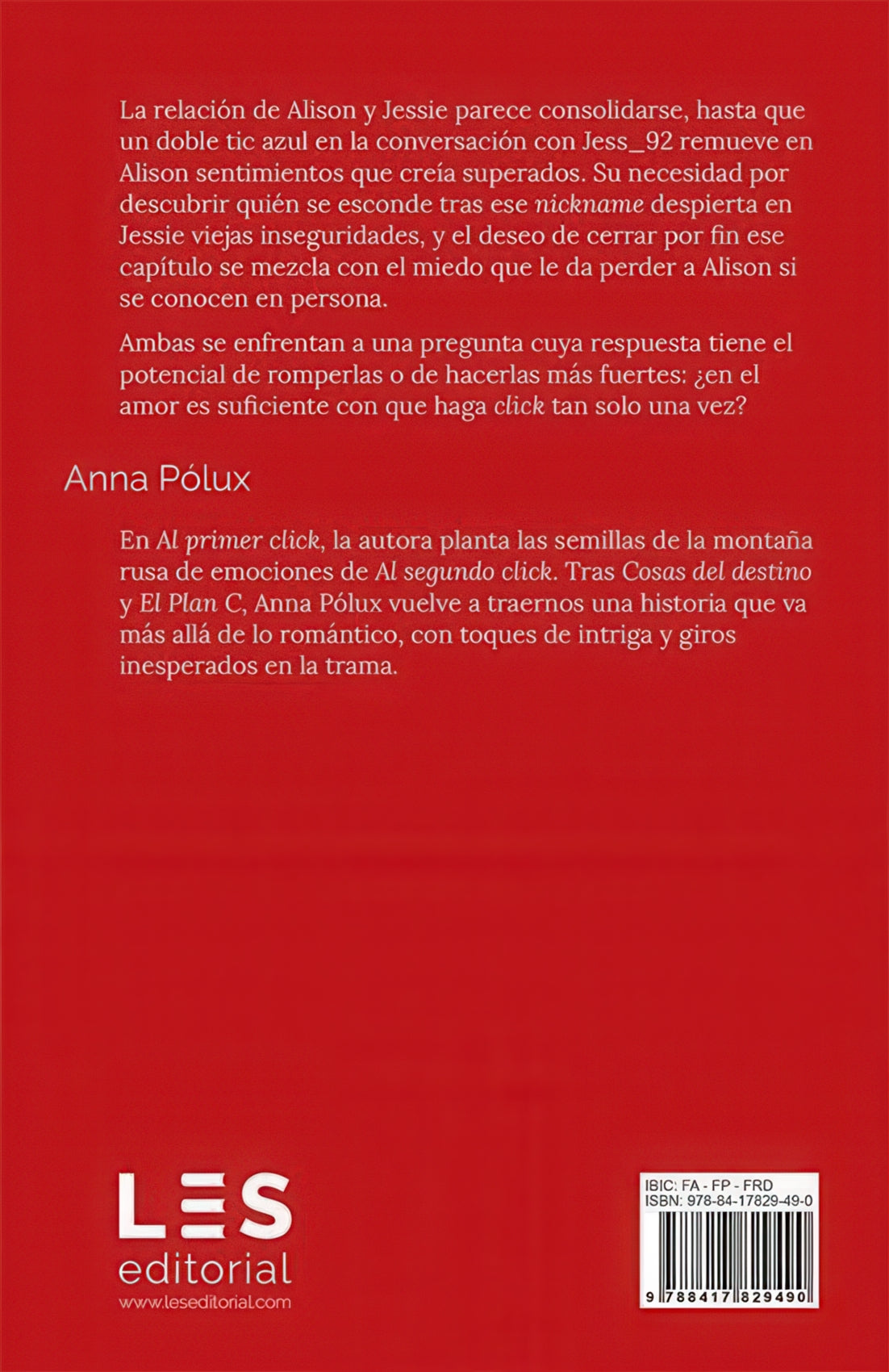 AL SEGUNDO CLICK – Plastic Books
