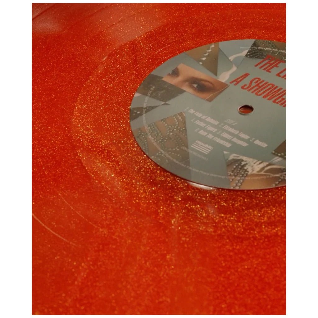 The Life of a Showgirl (Portofino Orange Glitter) – Plastic Books